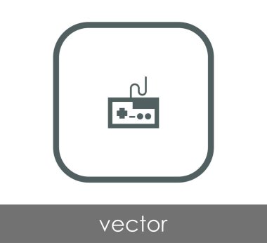  oyun çubuğu simgesini illüstrasyon tasarımı