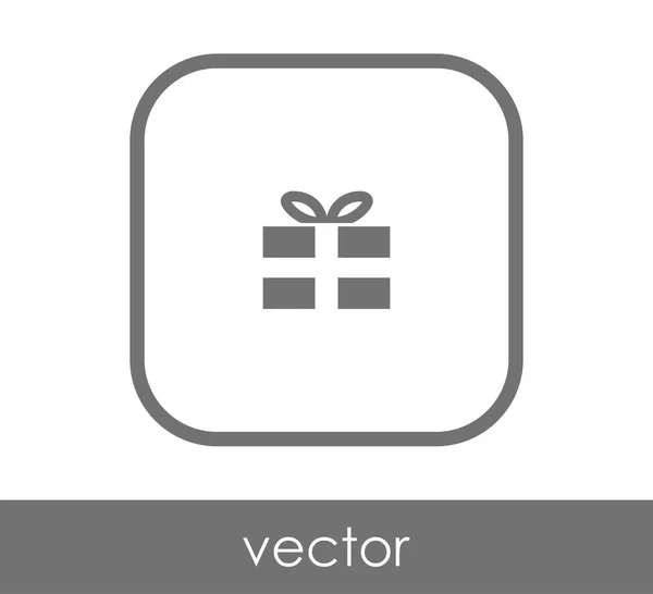 Vector illustration design of gift icon — Stock Vector