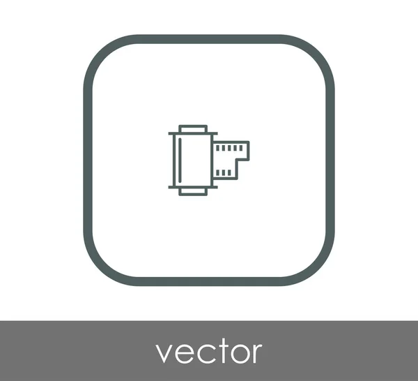 Icono web de película — Vector de stock