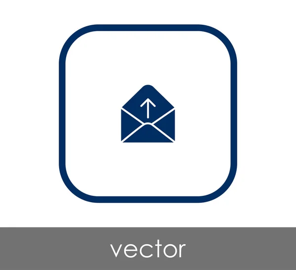 Ícone Envelope Para Web Design Aplicações — Vetor de Stock