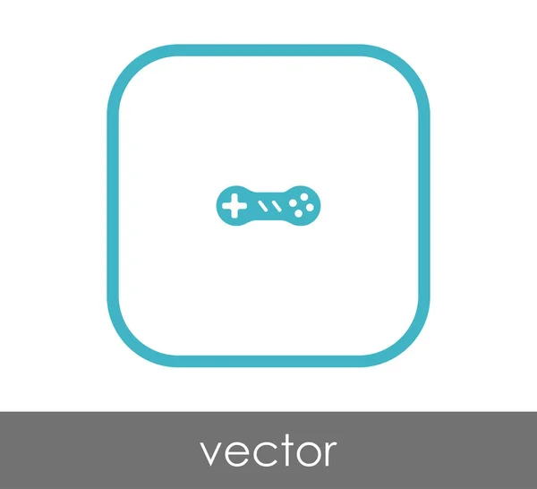 Joystick icona piatta — Vettoriale Stock
