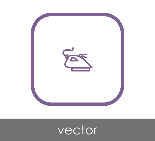 Návrh železné ikony — Stockový vektor