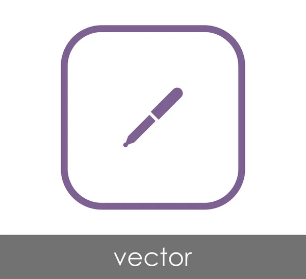 Gotero Icono Vector Ilustración — Archivo Imágenes Vectoriales
