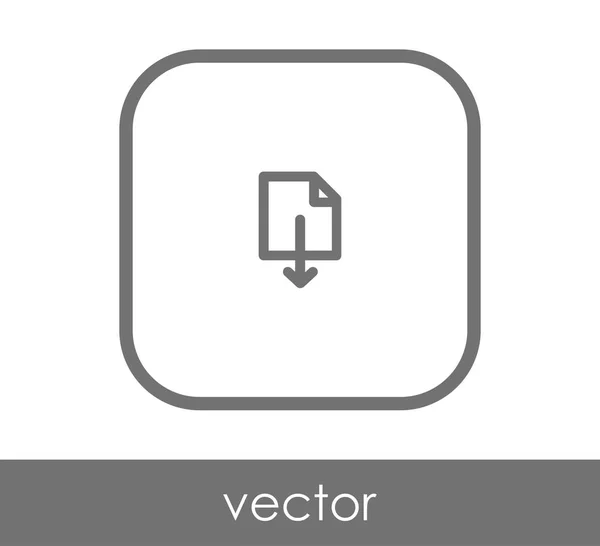 Pijl pictogram teken — Stockvector