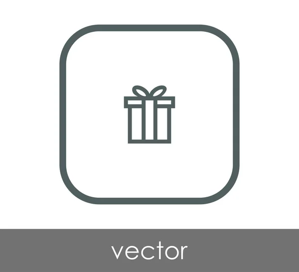 Vektor Illustration Design von Geschenk-Symbol — Stockvektor