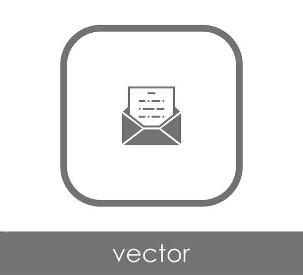 Envelope Icon Web Design Applications — Stock Vector