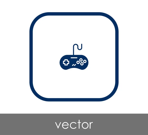 Jeu joystick icône — Image vectorielle