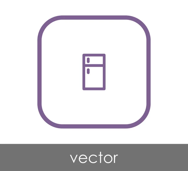 Icône réfrigérateur — Image vectorielle