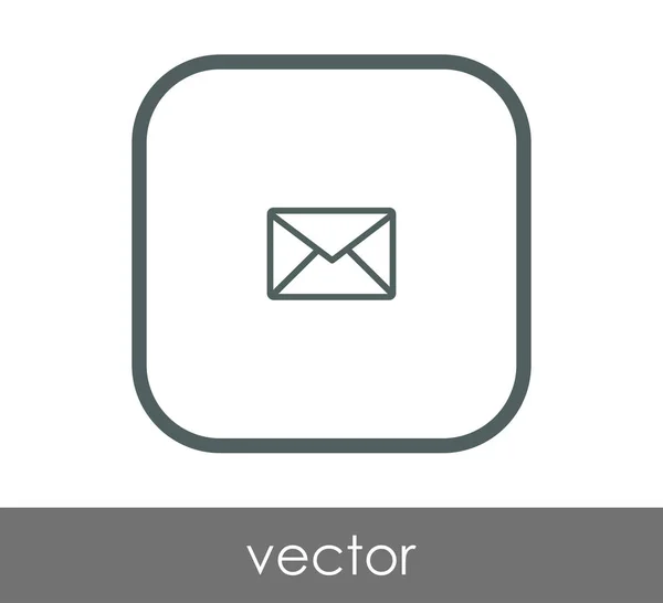 Ícone Envelope Para Web Design Aplicações — Vetor de Stock