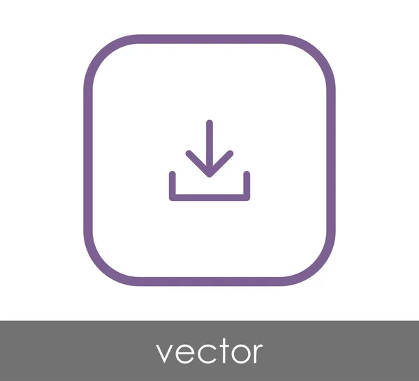 Signo de icono de flecha — Vector de stock