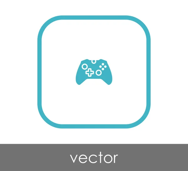 Gaming joystick icon — Stock Vector