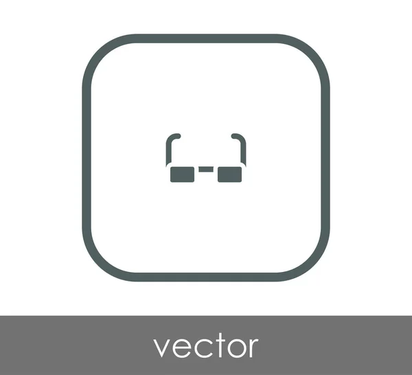 Brille Icon Vektor Illustration — Stockvektor