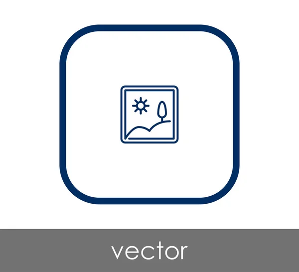 Icono del marco — Vector de stock