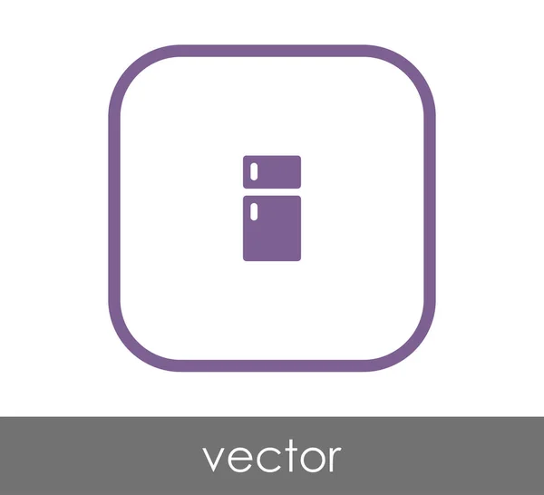 Icône réfrigérateur — Image vectorielle