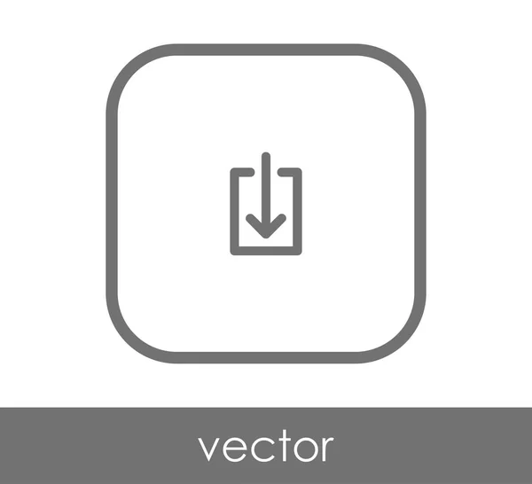 Signo de icono de flecha — Vector de stock