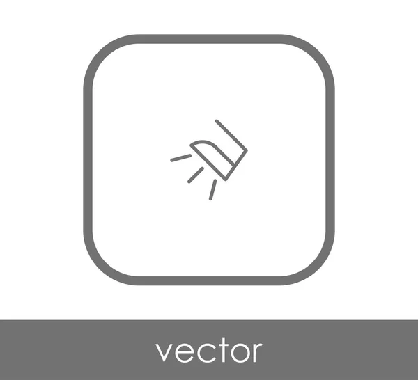 Ontwerp van ijzer pictogram — Stockvector