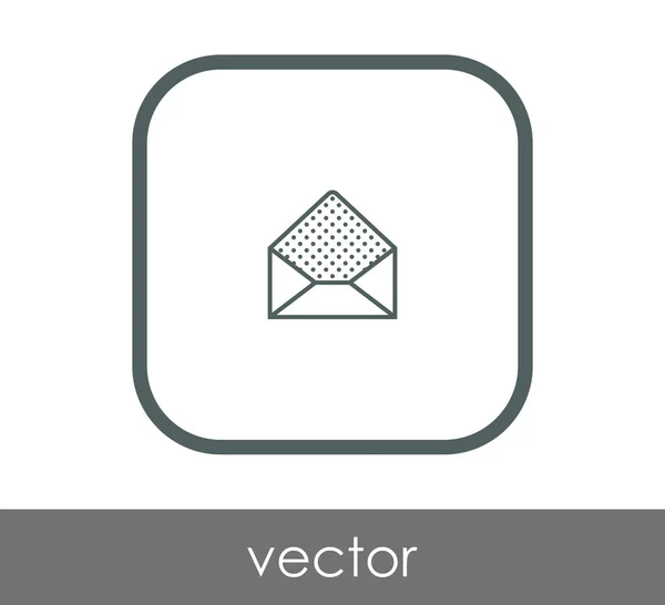 Icona Busta Progettazione Applicazioni Web — Vettoriale Stock