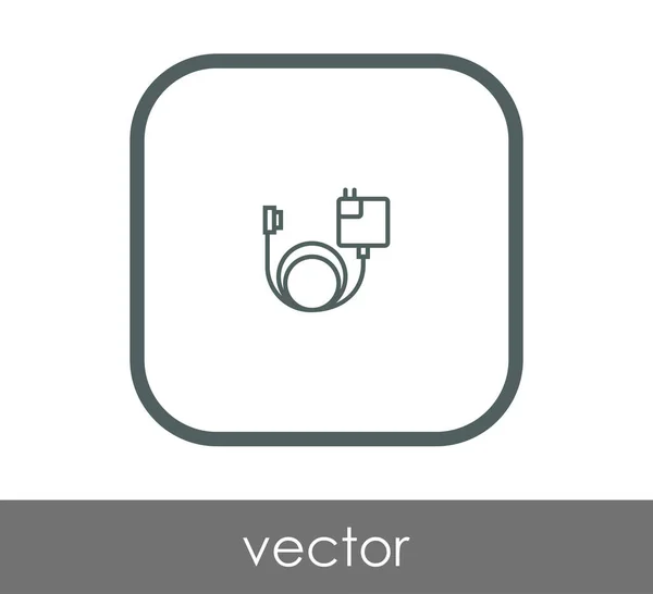 Ilustracja konstrukcja ładowarki ikony — Wektor stockowy