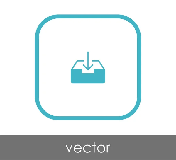 Desenho de ilustração vetorial do ícone de arquivo — Vetor de Stock