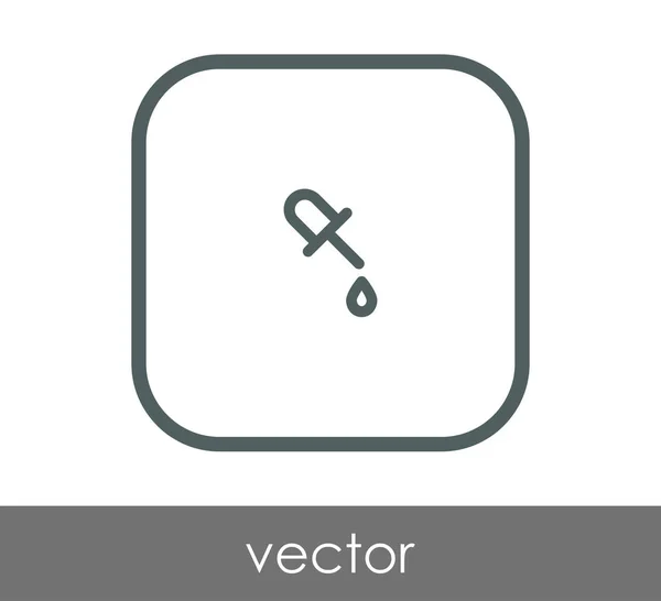 Ukázka Vektoru Ikony Kapátka — Stockový vektor