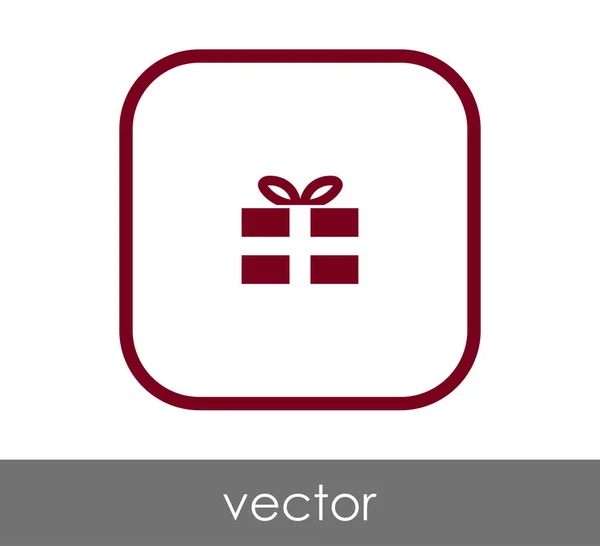 Vector illustration design of gift icon — Stock Vector