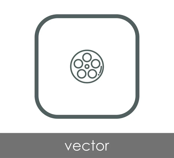 Ícone web filme — Vetor de Stock