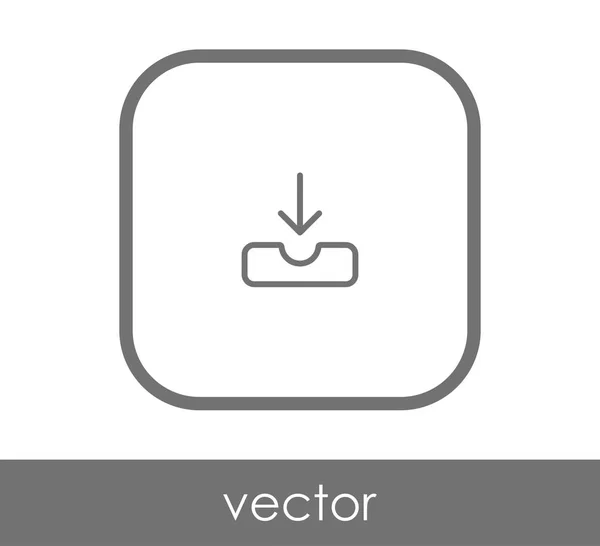 Signo de icono de flecha — Vector de stock