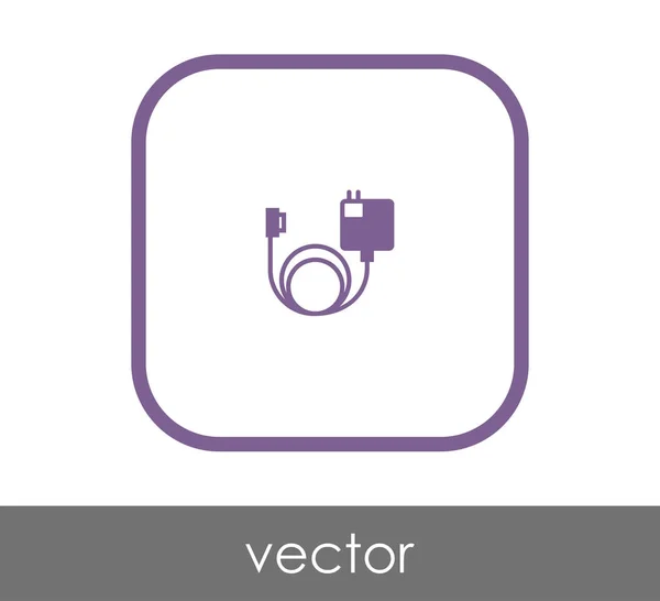 Ilustración diseño del icono del cargador — Vector de stock