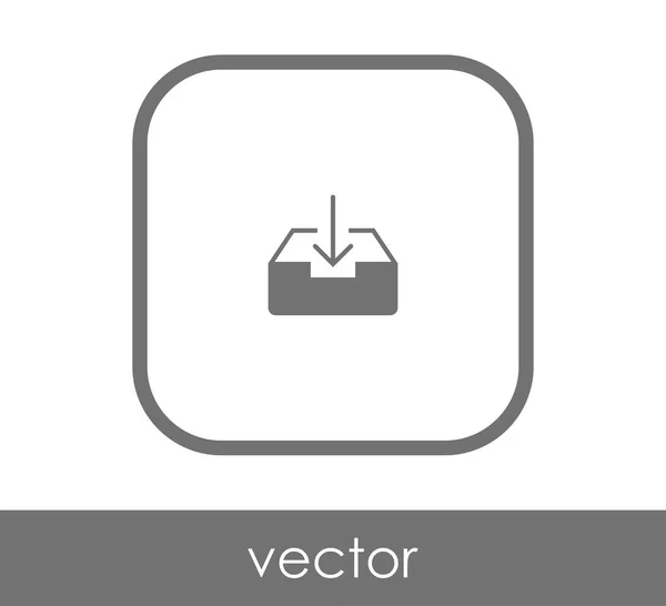 Diseño de ilustración vectorial de icono de archivo — Archivo Imágenes Vectoriales