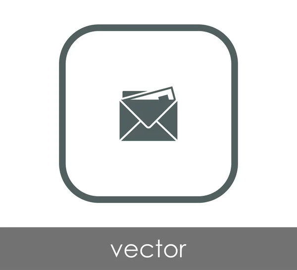 Icono Envolvente Para Diseño Web Aplicaciones — Vector de stock