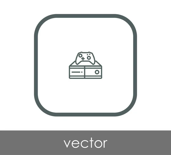 Diseño de ilustración del icono de joystick — Vector de stock