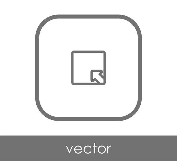 Bontsa Ikon Jel Vektoros Illusztráció — Stock Vector