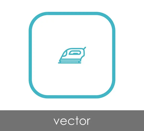 Design de ícone de ferro — Vetor de Stock