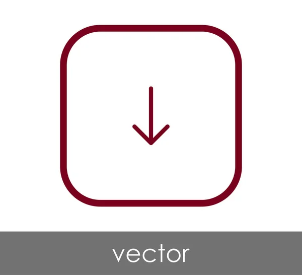 Signo de icono de flecha — Archivo Imágenes Vectoriales
