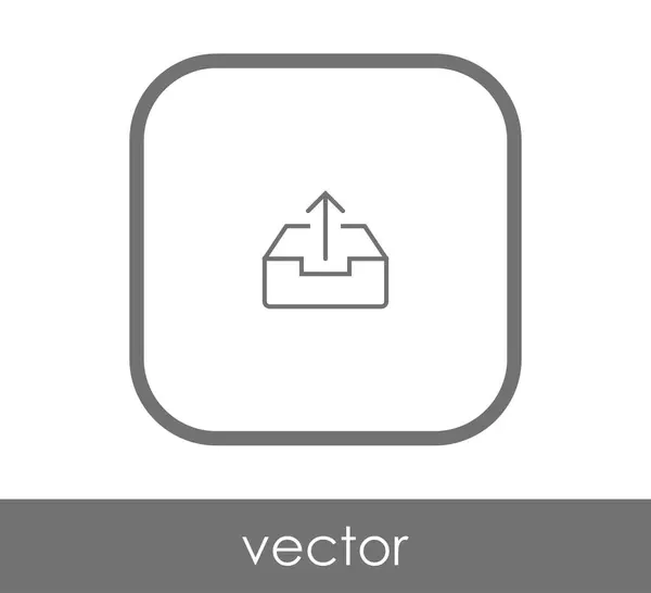 Vector illustratie ontwerp van archief pictogram — Stockvector