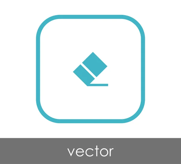 Icono de borrador — Vector de stock