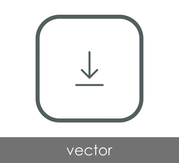 Signo de icono de flecha — Vector de stock