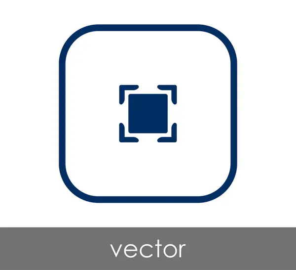 Icono de pantalla completa — Vector de stock