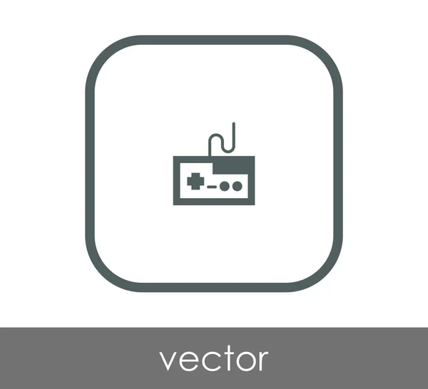 Diseño de ilustración del icono de joystick — Vector de stock