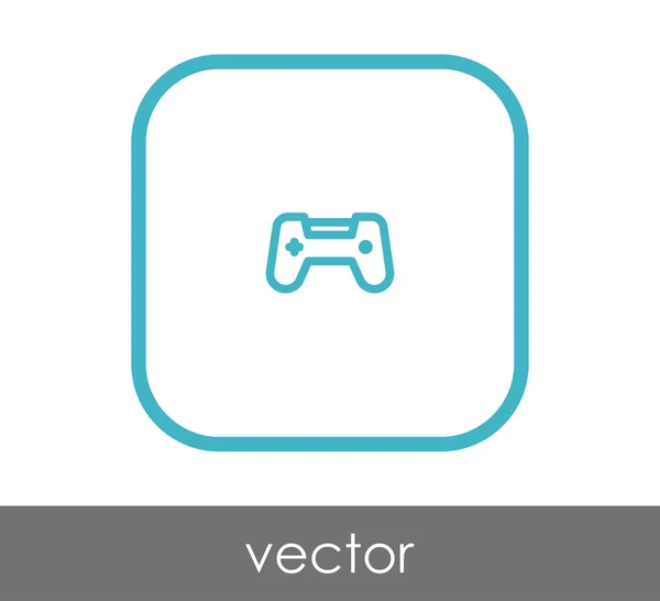 Ábrán látható tervezési joystick ikon — Stock Vector