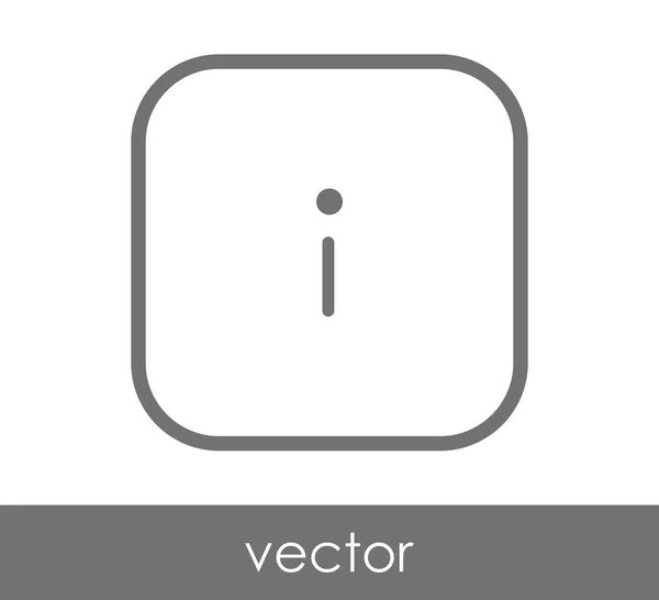 Uitroepteken Pictogram Teken Vectorillustratie — Stockvector