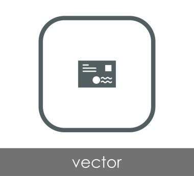 web tasarım ve uygulamalar için zarf simgesi