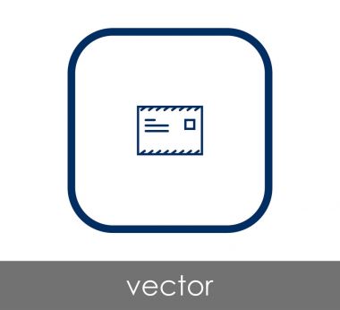  zarf simgesi illüstrasyon tasarımı