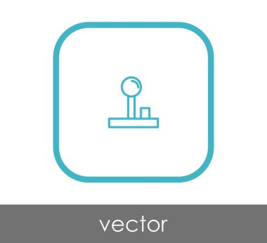  oyun çubuğu simgesini illüstrasyon tasarımı