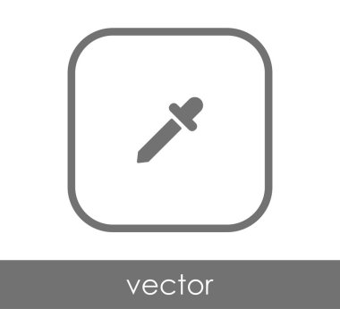 Bırakıcı simgesi vektör illüstrasyonu