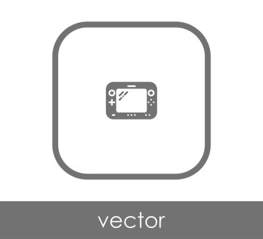  oyun çubuğu simgesini illüstrasyon tasarımı