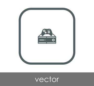  oyun çubuğu simgesini illüstrasyon tasarımı