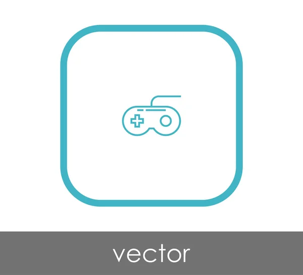 Illustration Design der Joystick-Ikone — Stockvektor