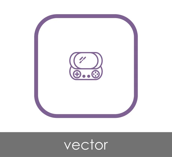 Diseño de ilustración del icono de joystick — Vector de stock