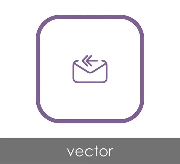 E-Mail-Antwort-Symbol — Stockvektor